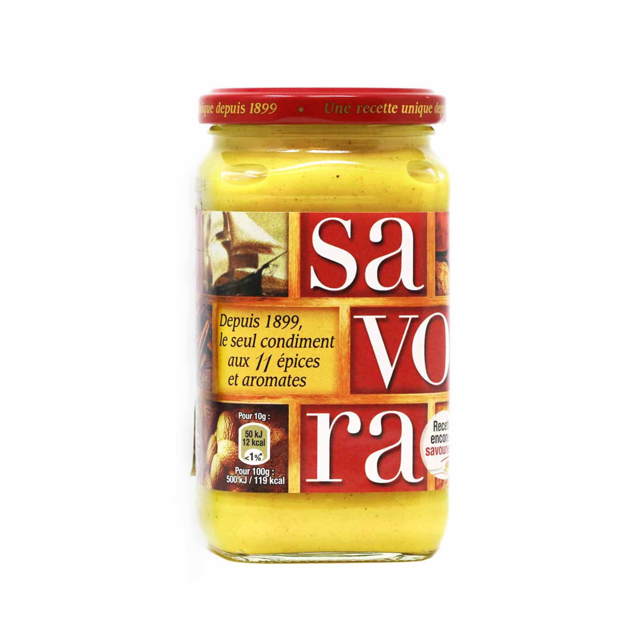 Amora Savora French Mustard in a Glass Jar