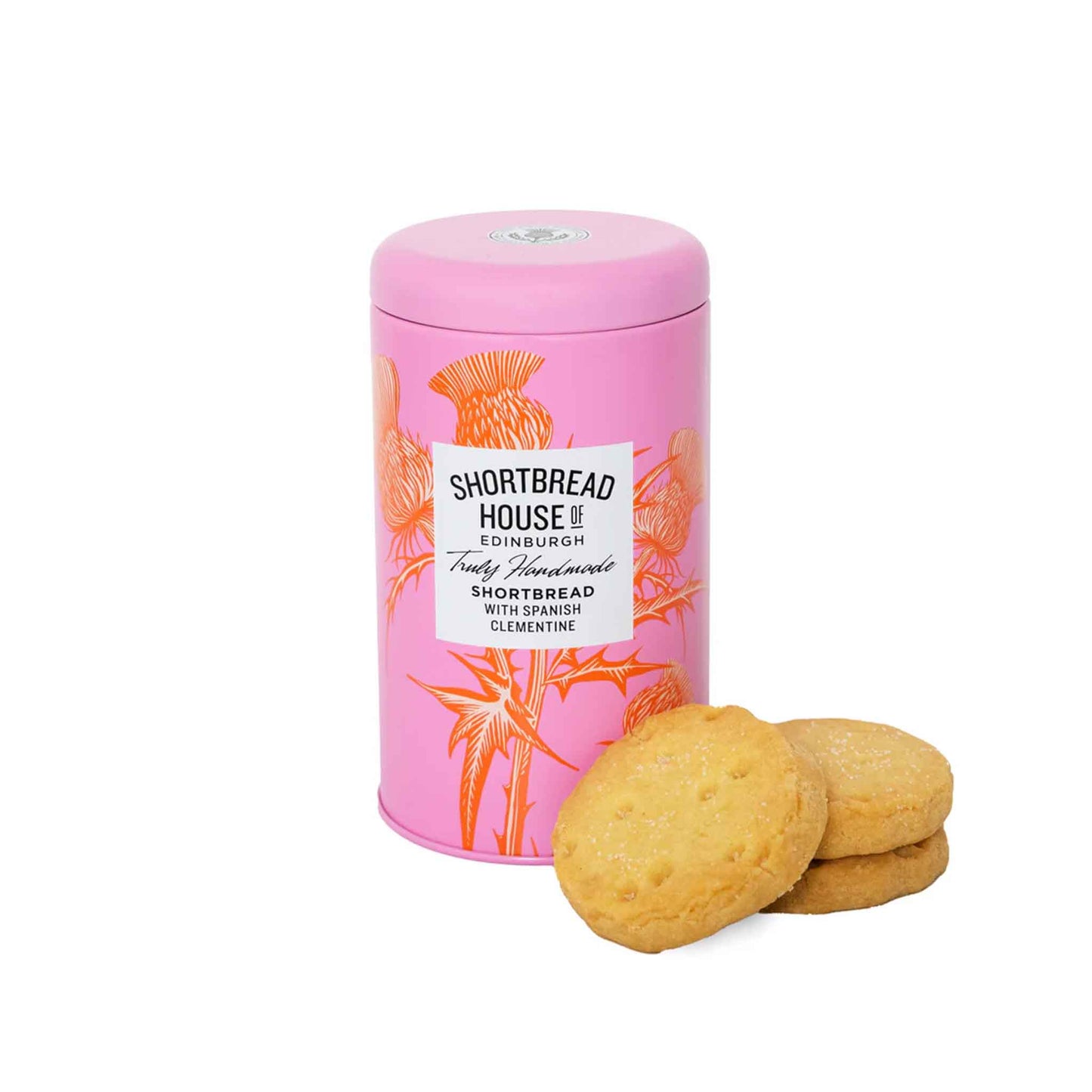 SHORTBREAD HOUSE CLEMENTINE TIN 140g