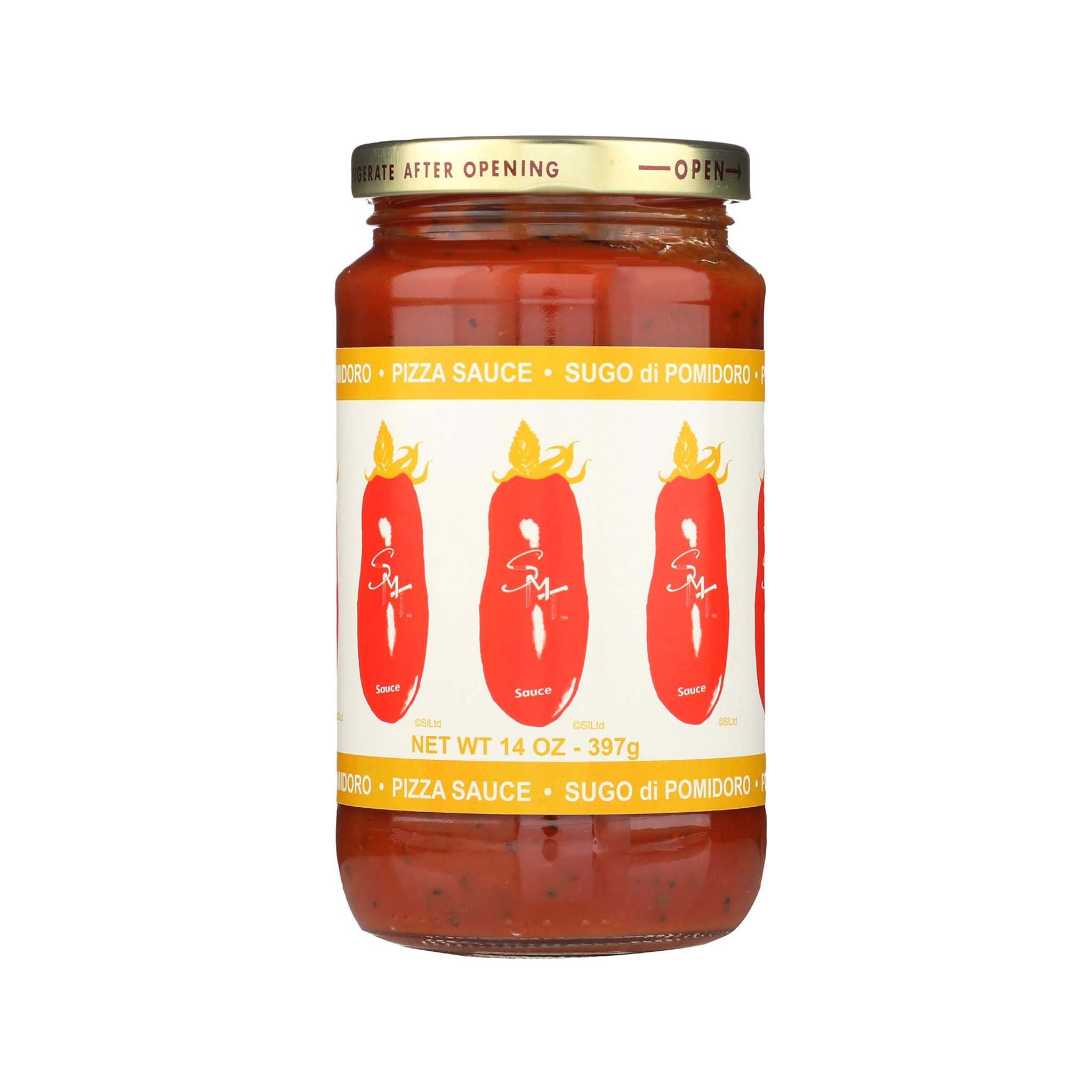 SMT Pizza Sauce in a Glass Jar