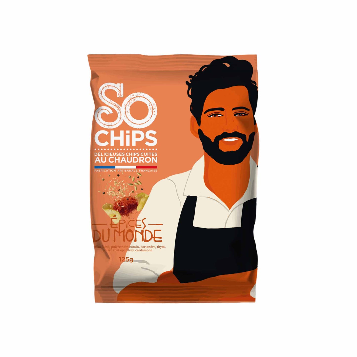 SO CHIPS WORLD SPICE 40g