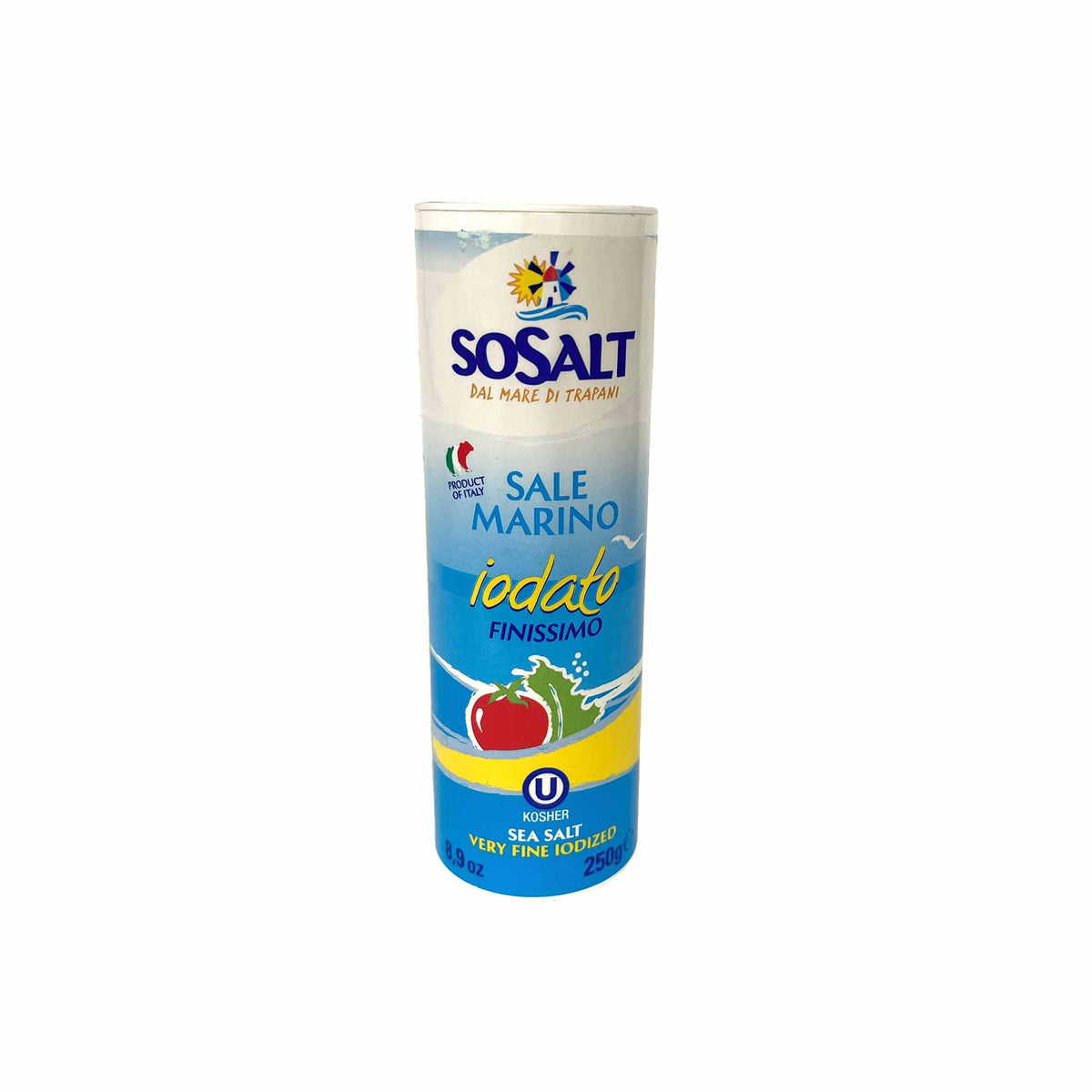 SOSALT IODIZED SEA SALT 250g