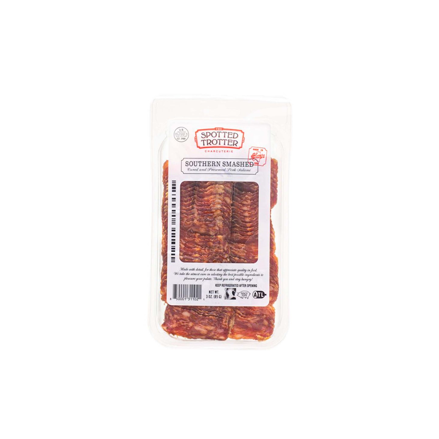 SPOTTED TROTTER SOUTHERN SMASHED SALAMI 3oz