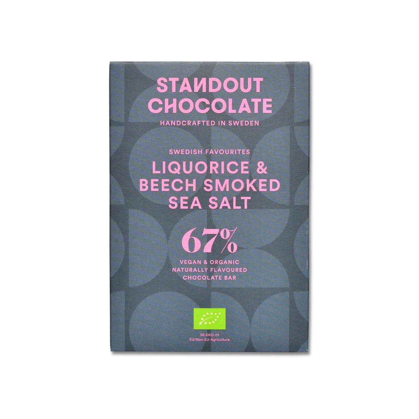 STANDOUT LICORICE BEECH SMOKED SALT CHOCOLATE 50g