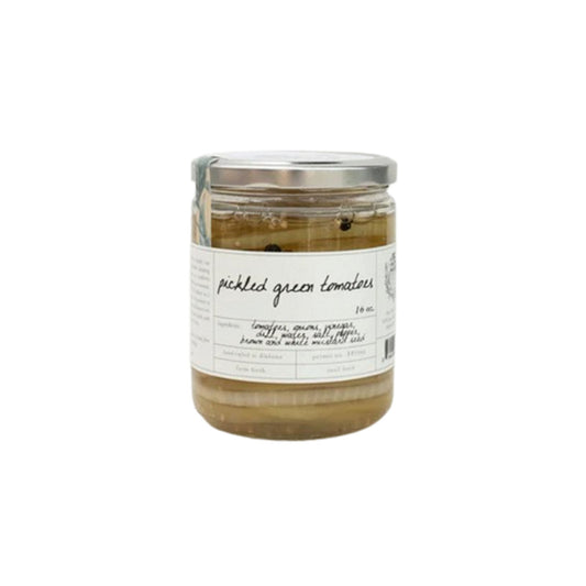 STONE HOLLOW PICKLED GREEN TOMATOES 16oz