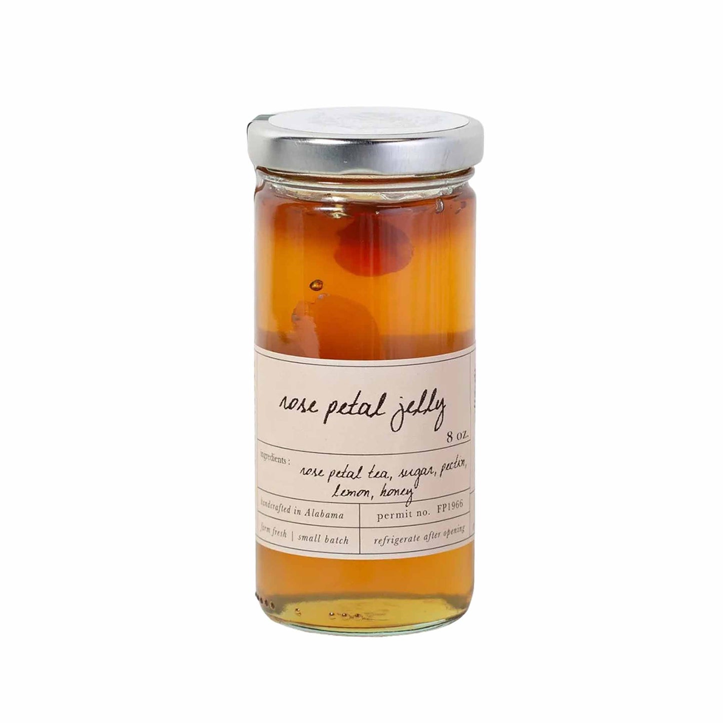 STONE HOLLOW ROSE PETAL JELLY 8oz
