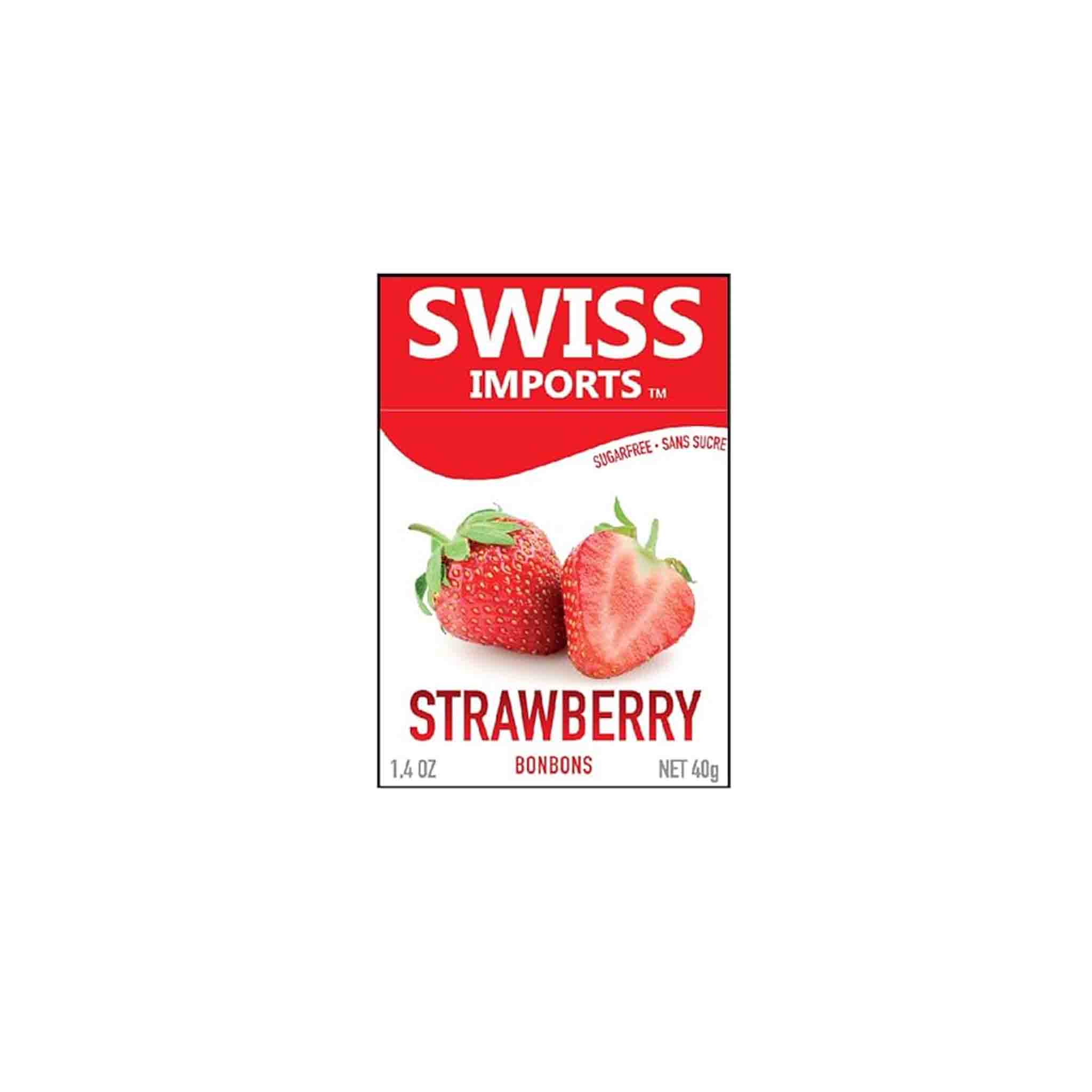 SWISS STRAWBERRY BONBONS 40g – monsieur marcel gourmet market