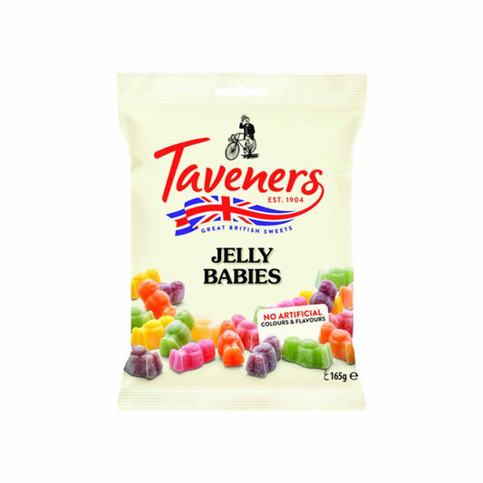 TAVENERS JELLY BABIES 165g