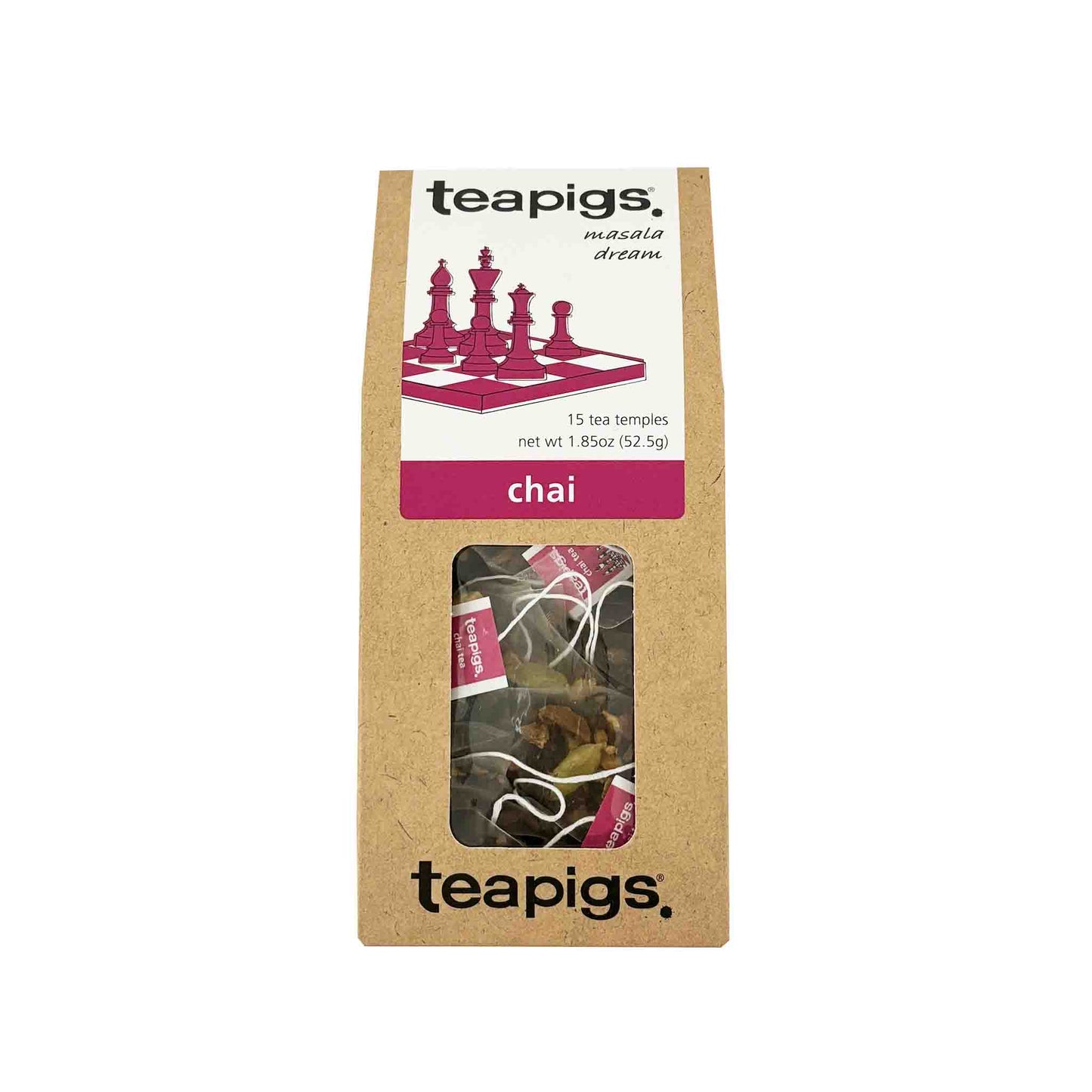 TEAPIGS CHAI TEA 15ct 1.85oz