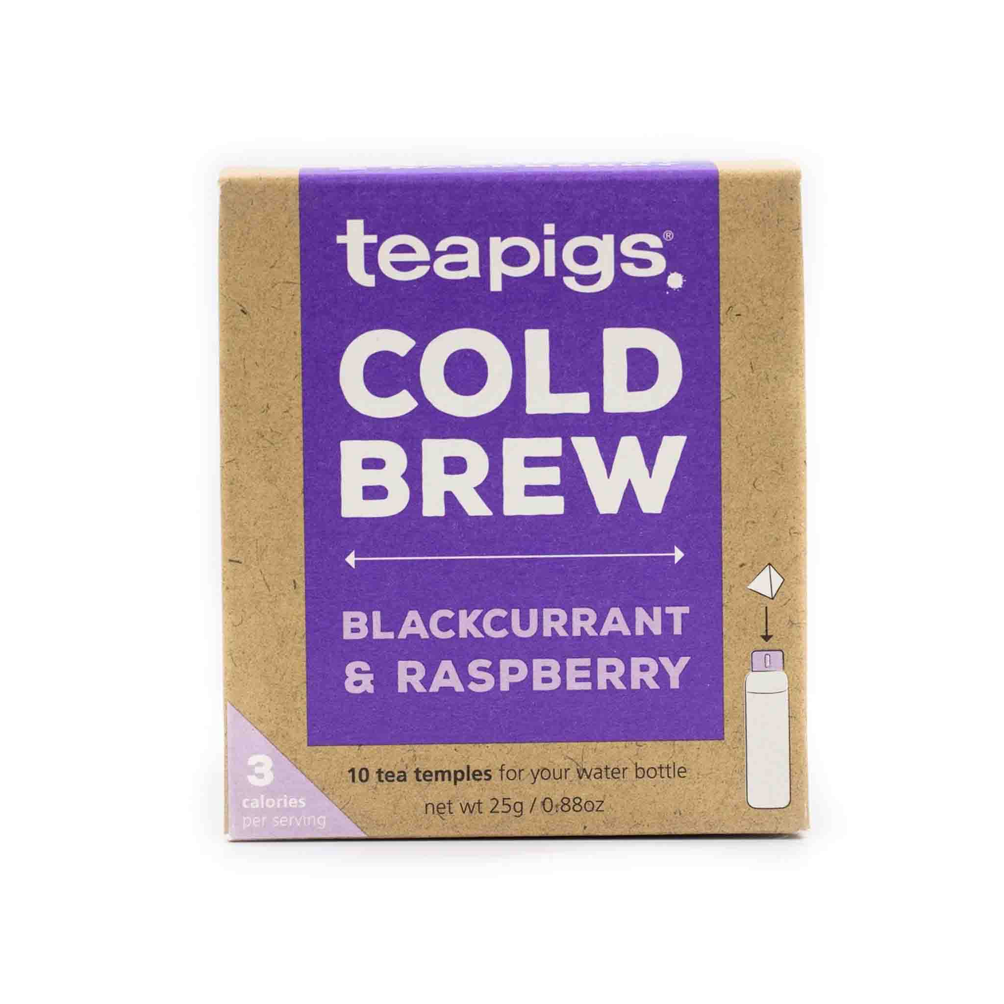TEAPIGS COLD BREW BLACKCURRANT AND RASPBERRY TEA 25g