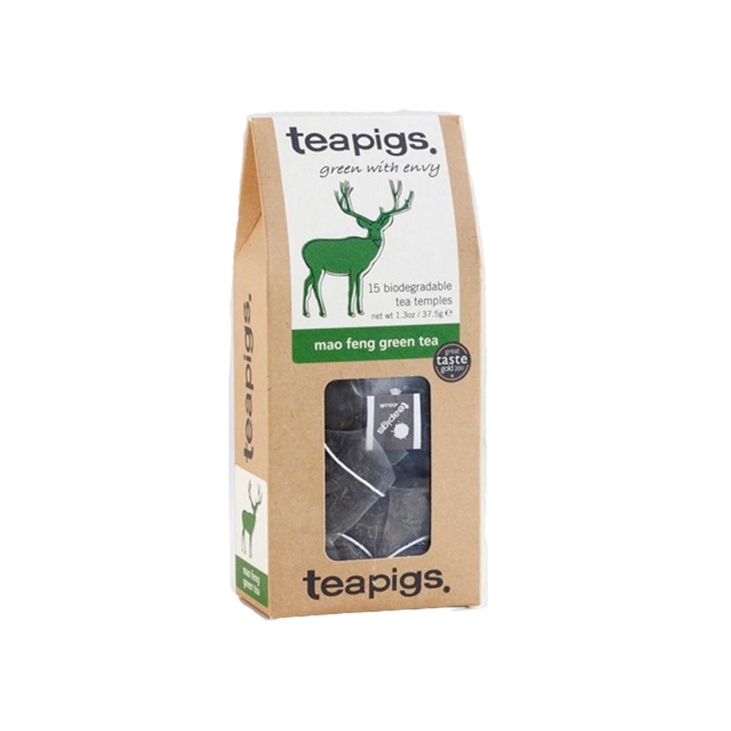 TEAPIGS MAO FENG GREEN 15ct 1.3oz