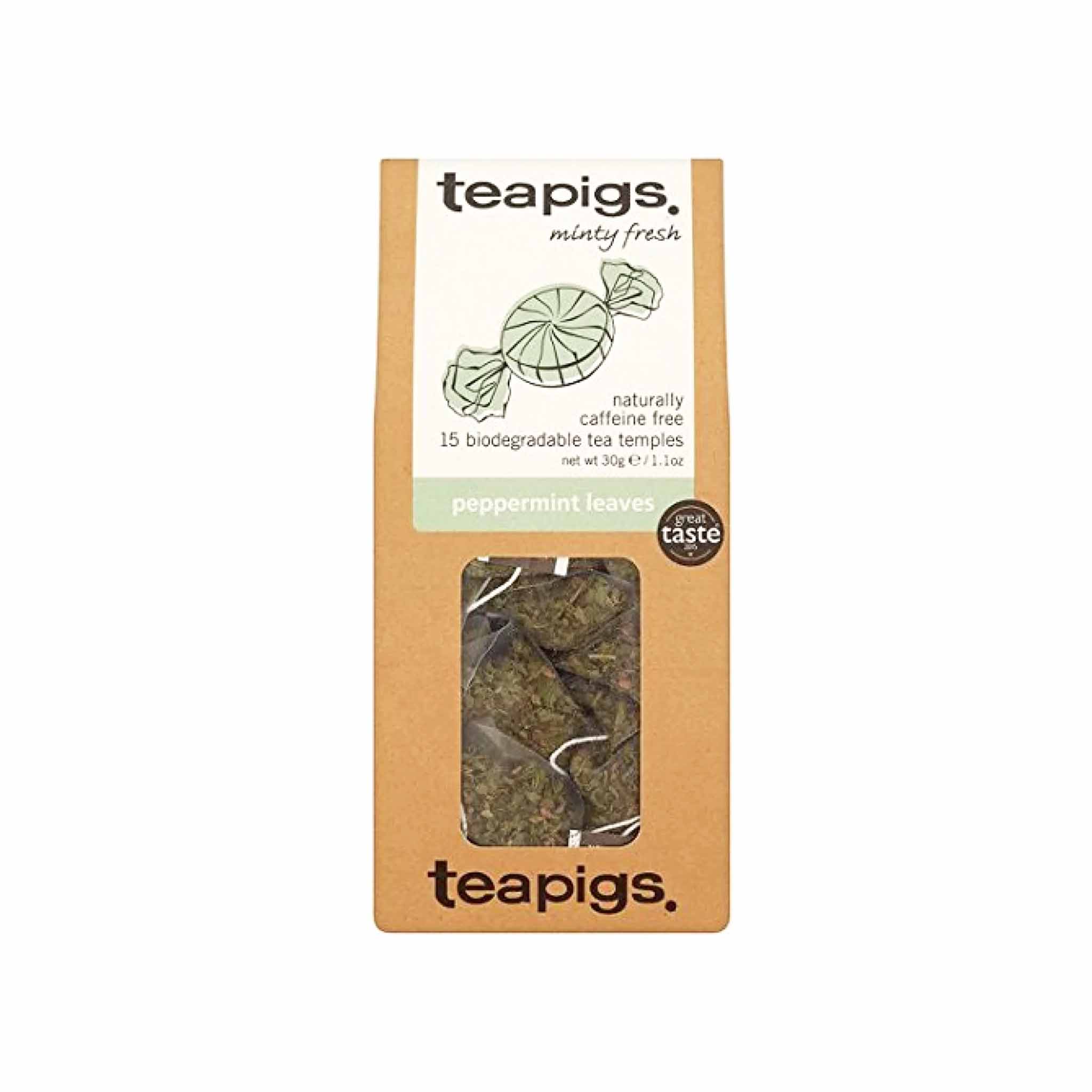 TEAPIGS PEPPERMINT LEAVES TEA 15ct