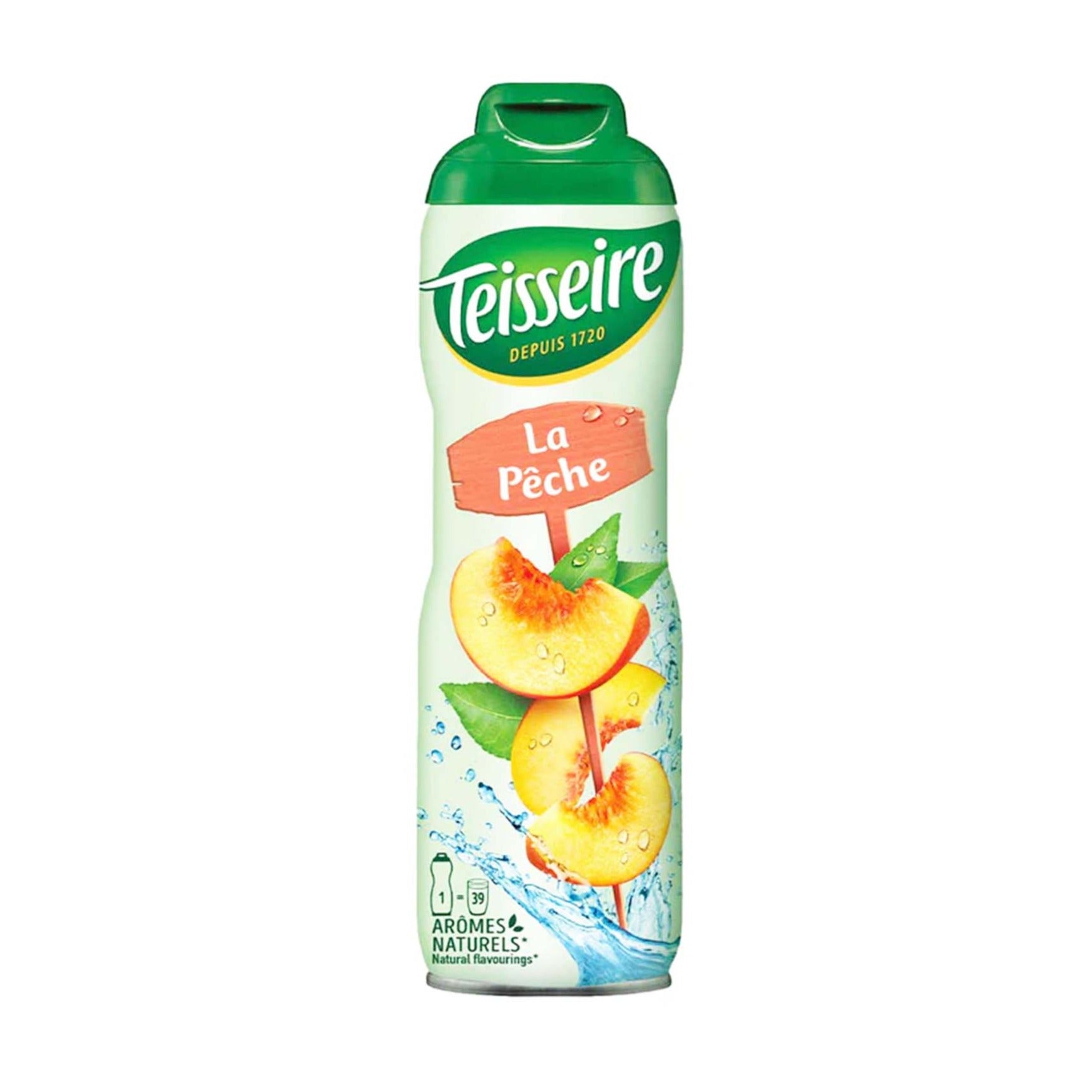 Peach Syrup 20oz - Teisseire | Monsieur Marcel – monsieur marcel ...