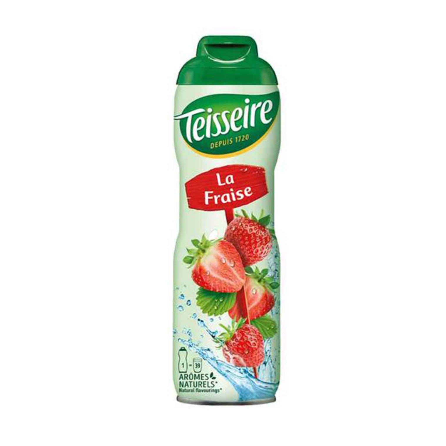 TEISSEIRE STRAWBERRY SYRUP 600ml