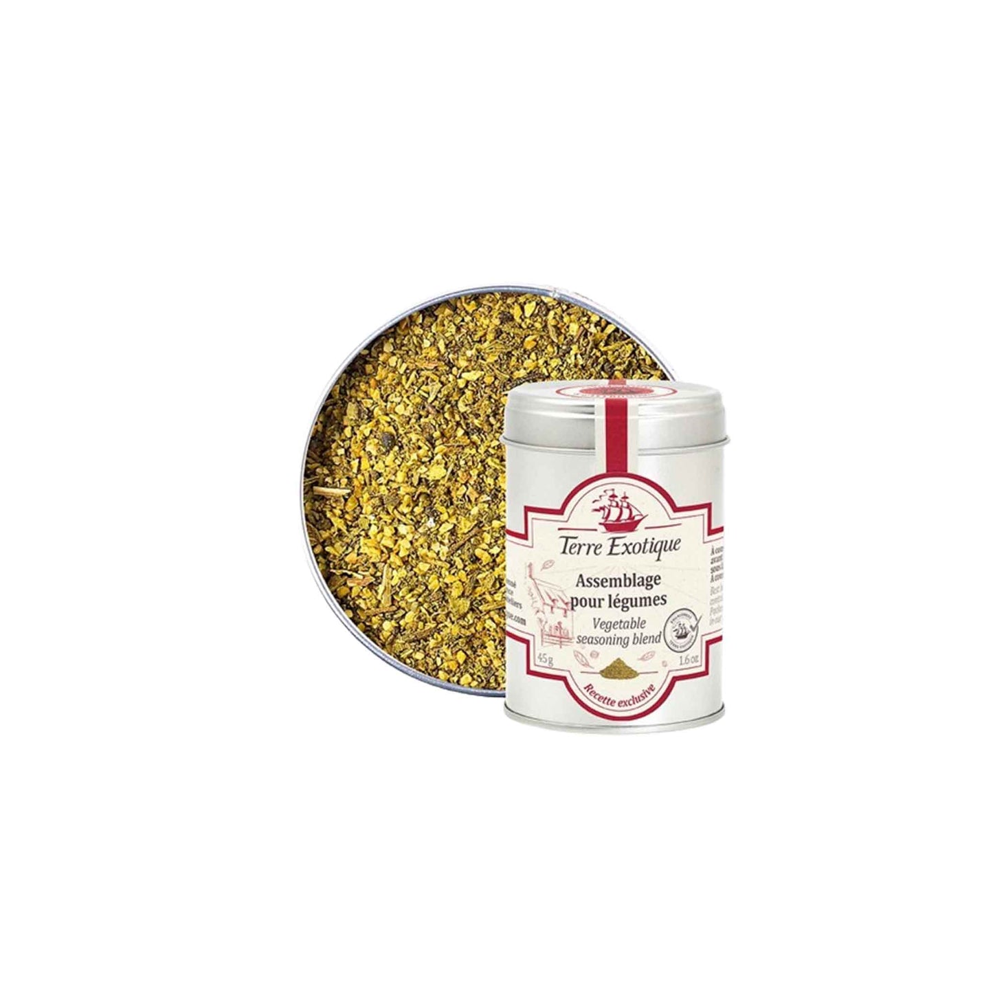 TERRE EXOTIQUE VEGETABLE SEASONING BLEND 60g