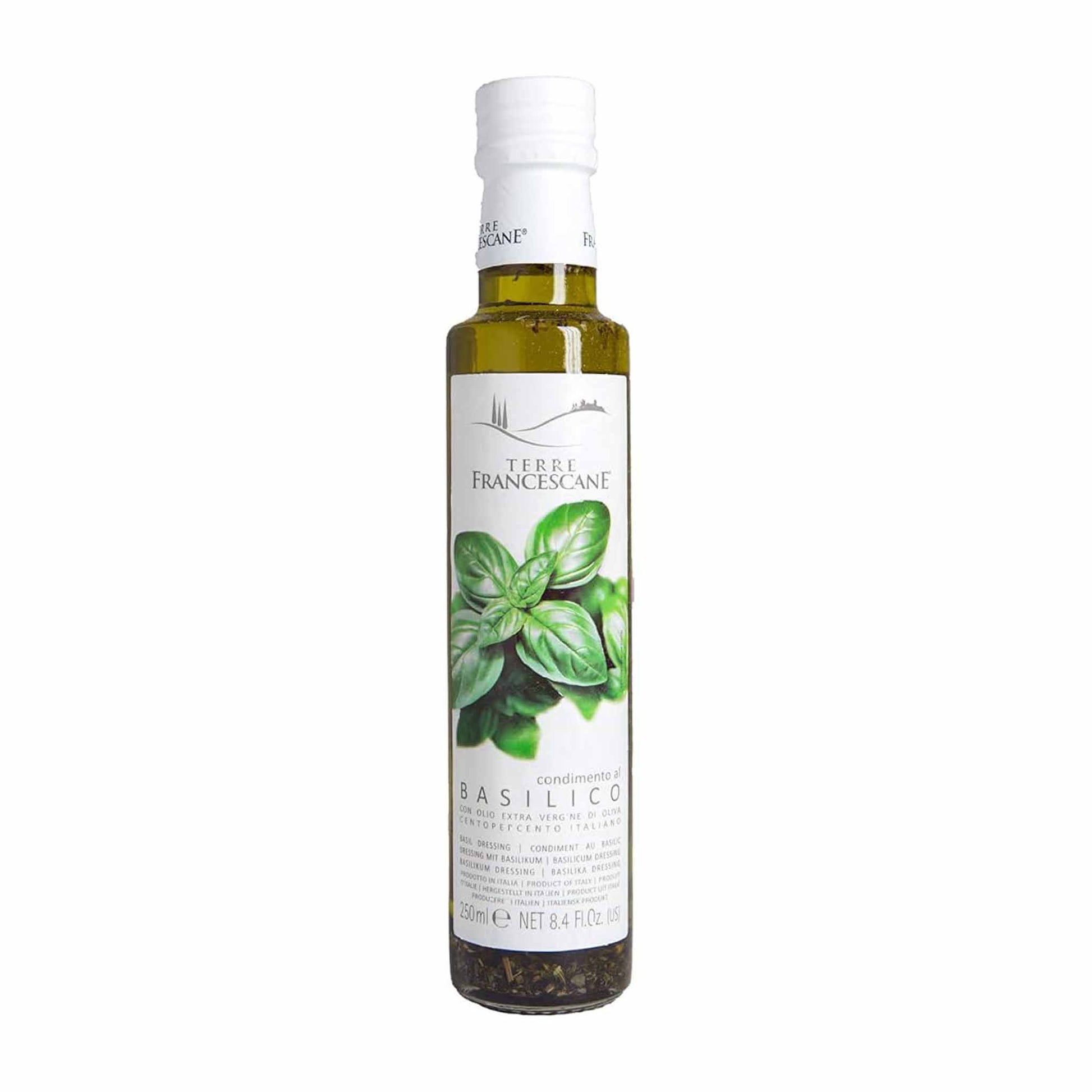 Terre Francescane Basil Extra Virgin Olive Oil