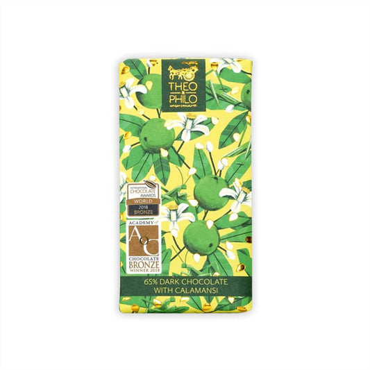 THEO & PHILO 65% DARK CHOCOLATE WITH CALAMANSI 45g