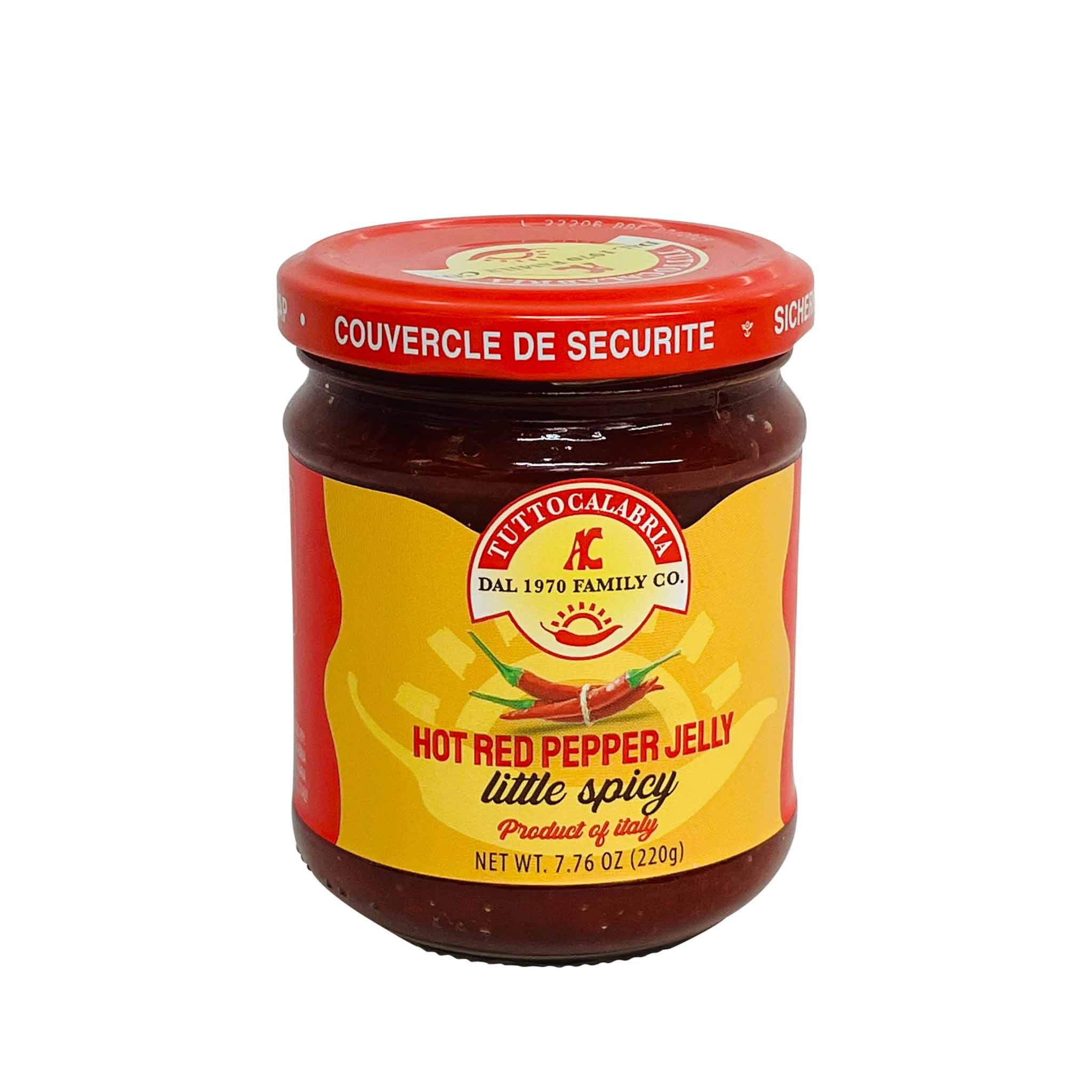 TUTTO CALABRIA HOT RED PEPPER JELLY 220g