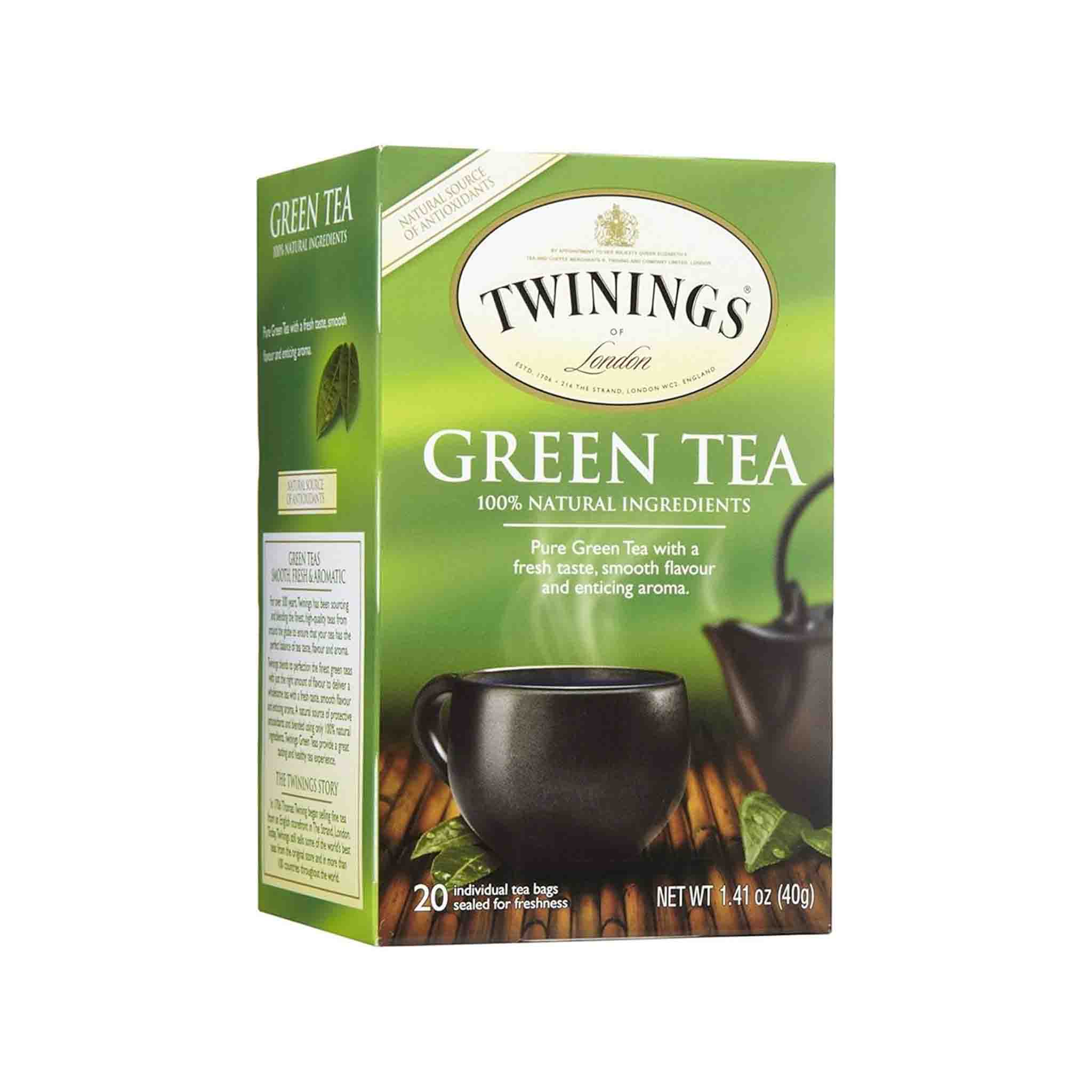 TWININGS GREEN TEA 1.41oz