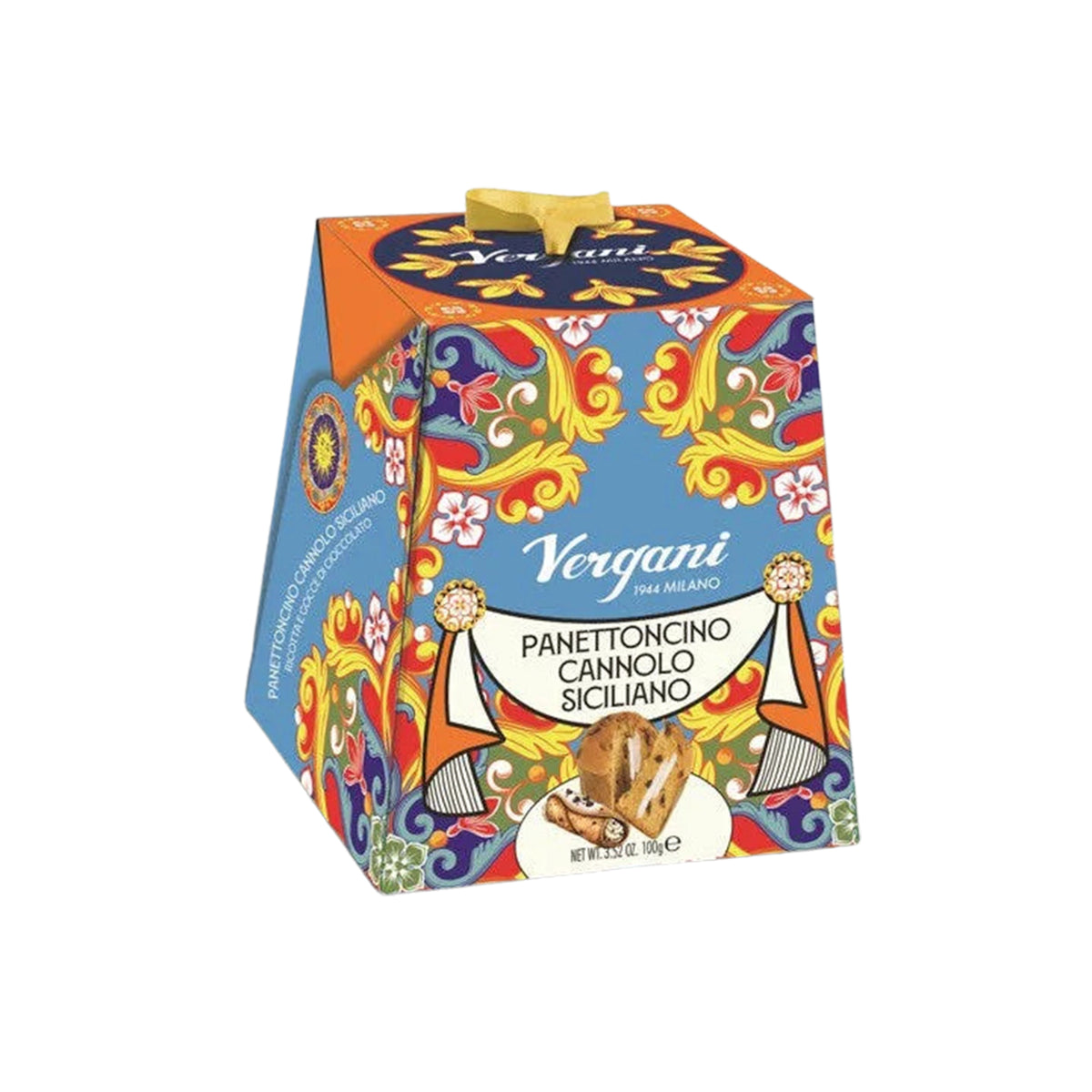 VERGANI MINI PANETTONE CANNOLO BOX 100g