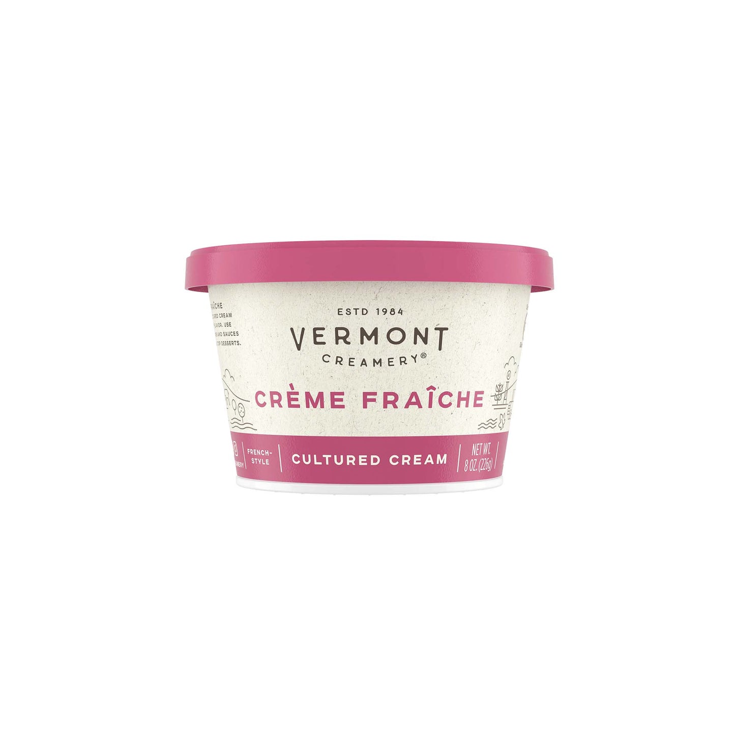VERMONT CREAMERY CREME FRAICHE 8oz