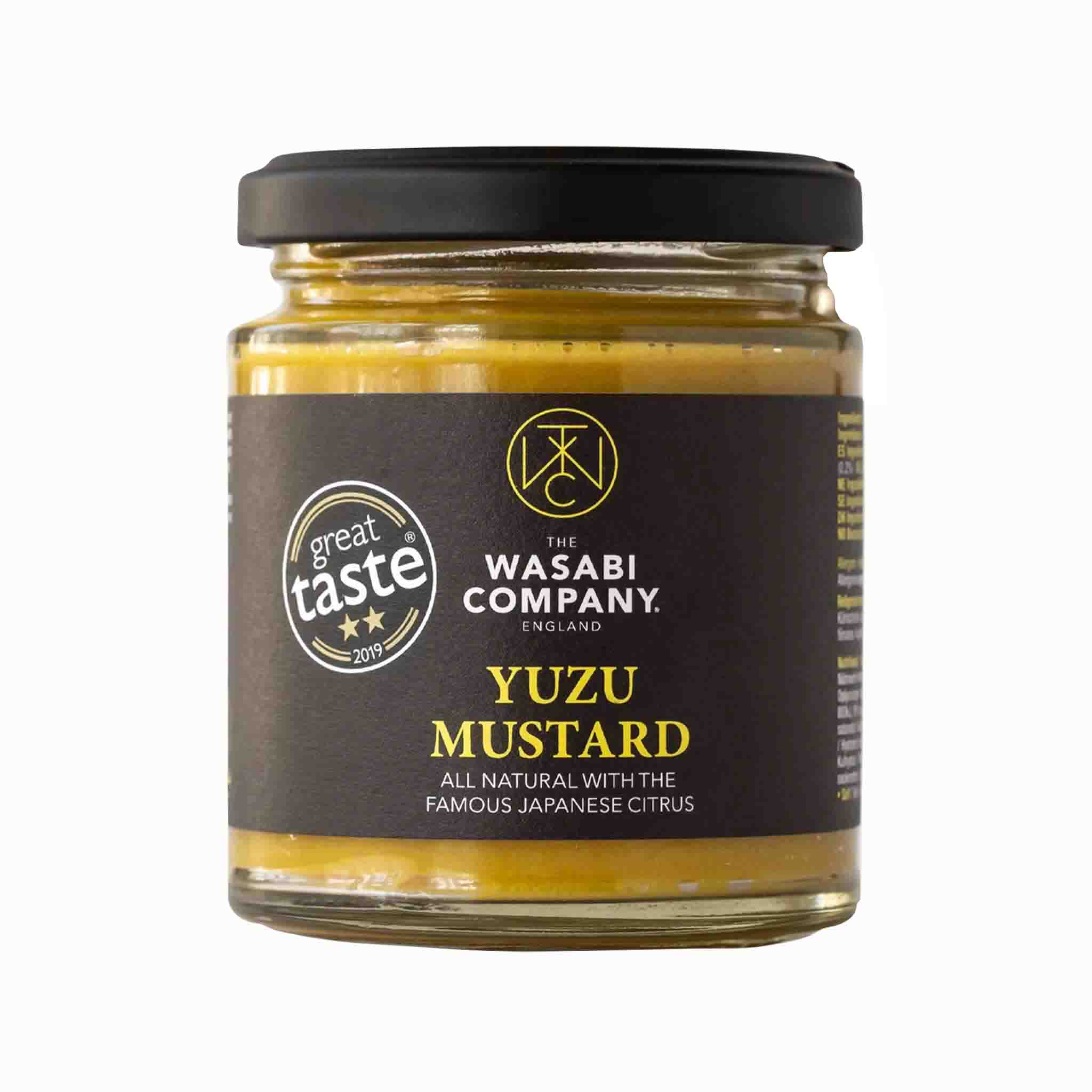 Wasabi Company Yuzu Mustard in a Glass Jar