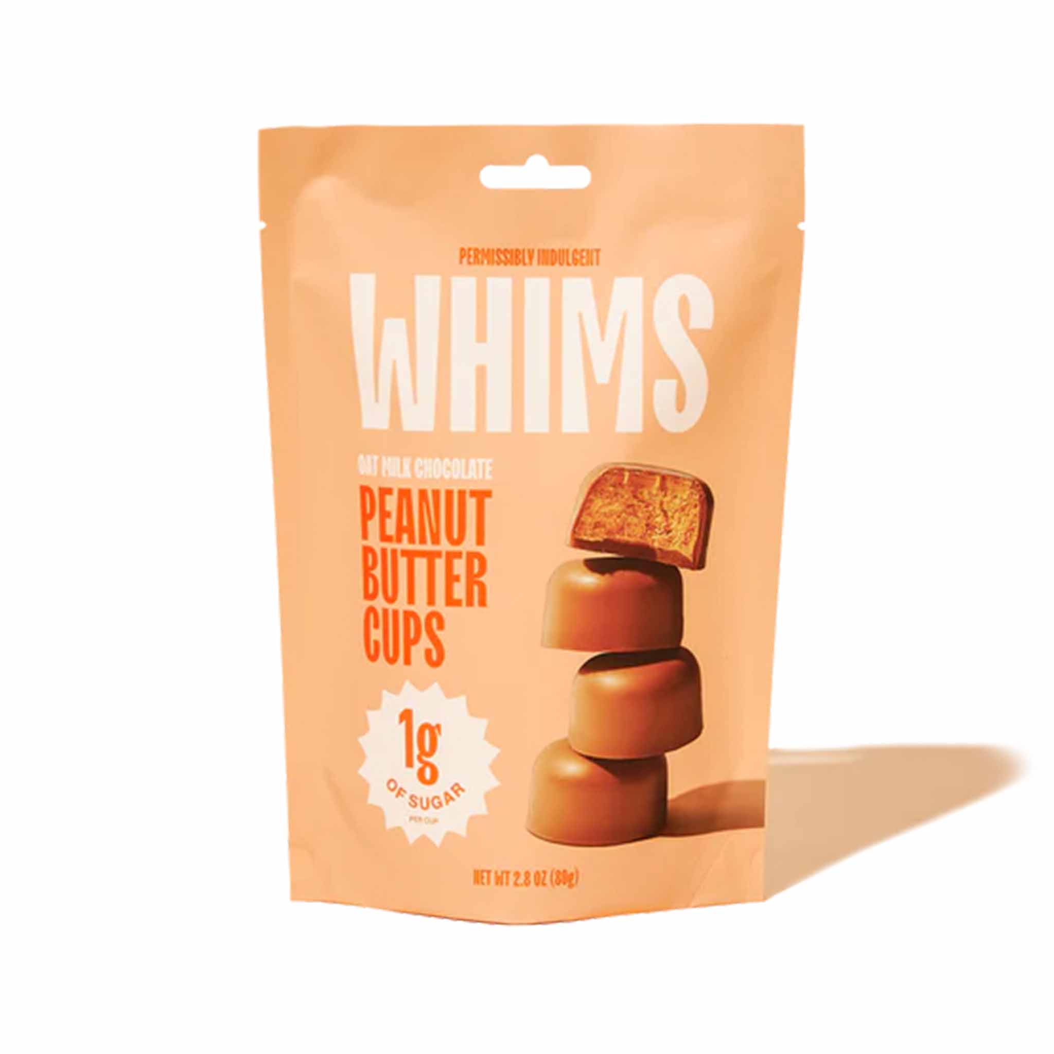 WHIMS PEANUT BUTTER CUPS 80g