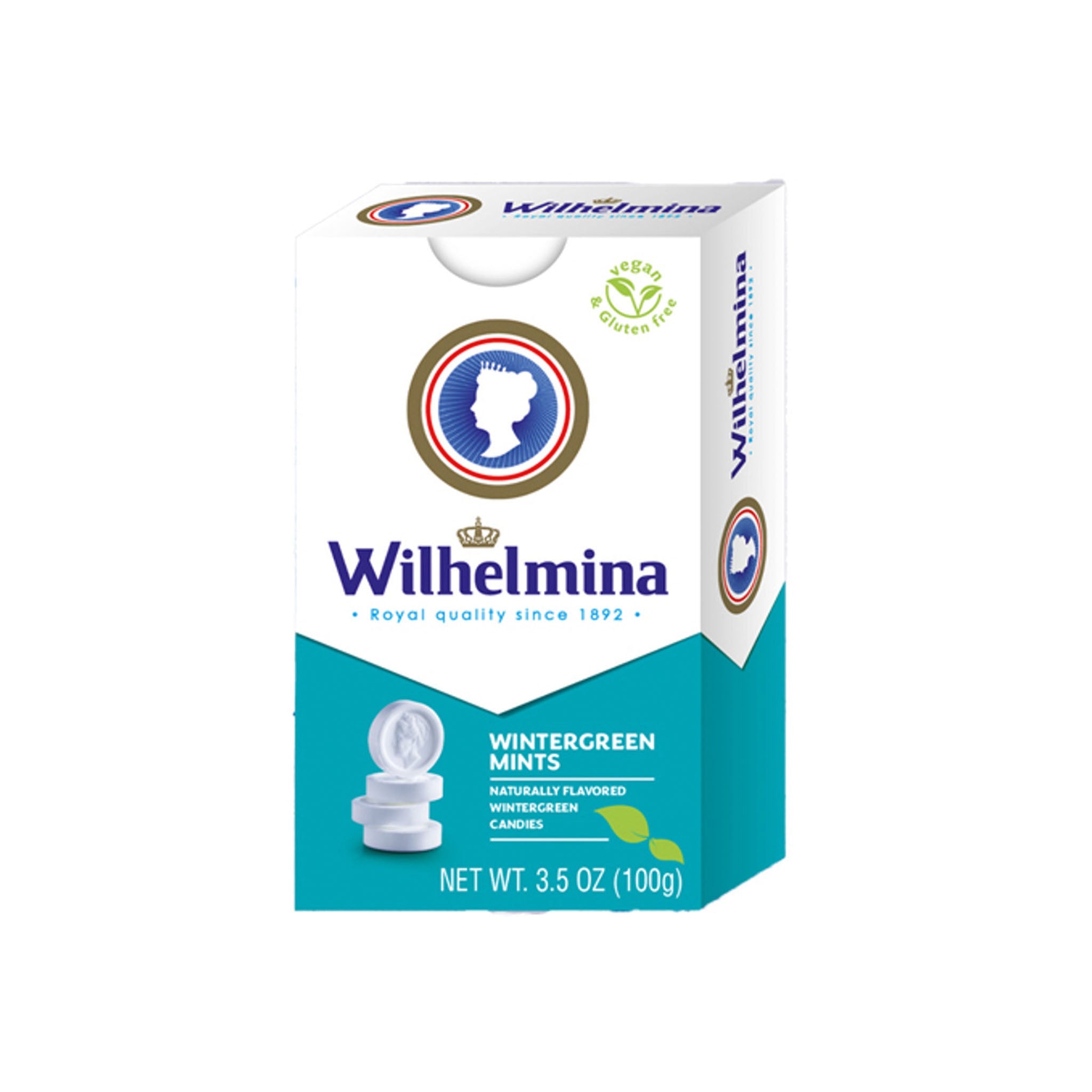 Fortuin's Wilhelmina Wintergreen Mint Drops have been a cherished favorite for over a century!