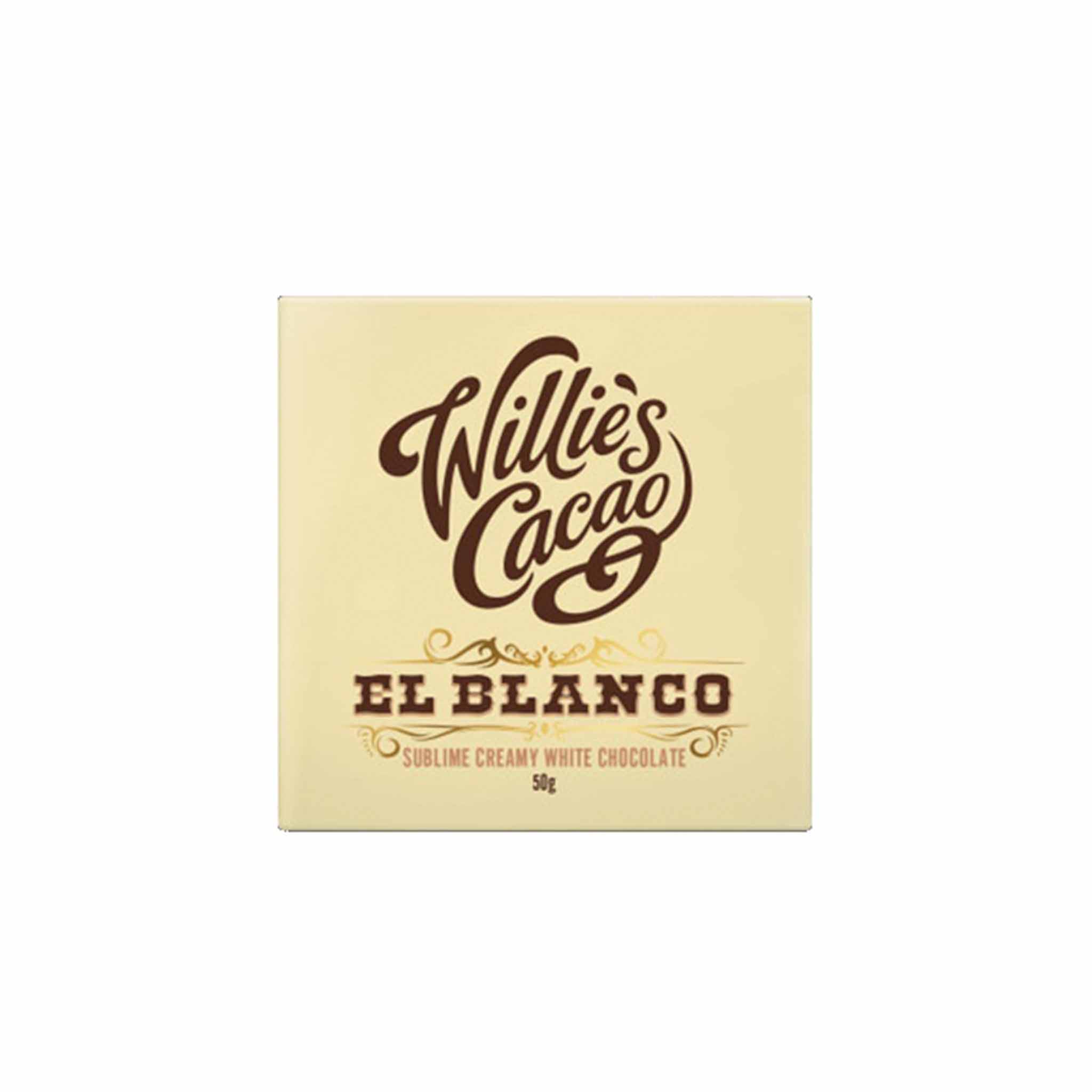 WILLIE'S CACAO EL BLANCO WHITE CHOCOLATE 50g