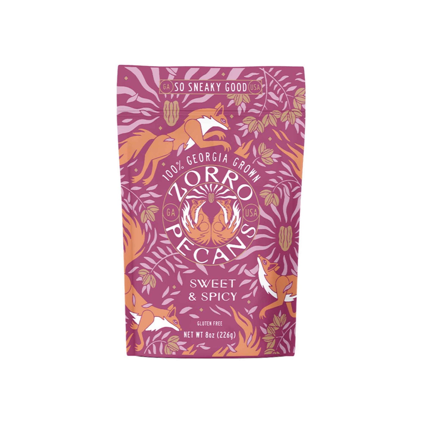 ZORRO SWEET & SPICY PECANS 226g